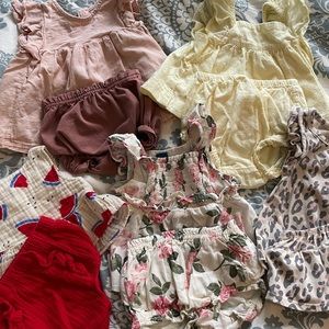 6-9 Month Baby Girl Outfit Bundle!